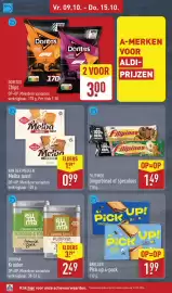 ALDI folder week 41 Pagina 50: Van der Meulen Melba toast €0,99, Bahlsen pick up €1,99