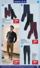 ALDI folder week 41 Pagina 57: Up2fashion troyer trui met rits €12,99, Up2fashion thermo kniekousen €2,99
