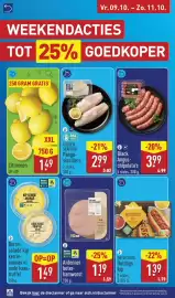 ALDI folder week 41 Pagina 66: Daylicious Hotdogs kip €1,39, Golden Seafood Pangasiusfilets €2,99