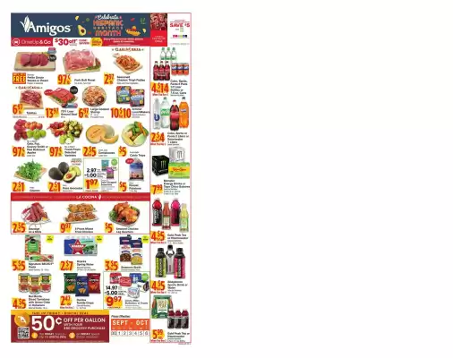 Amigos United weekly ad (valid until 6-10)