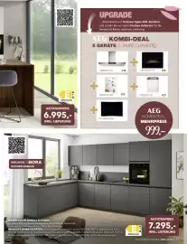 Sijben folder Pagina 5: Winkelkuche Nobilia Softline €7.295,00, AEG kombi-deal €999,00