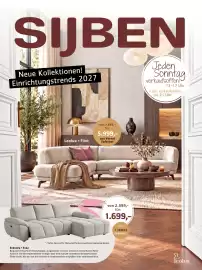 Sijben folder Pagina 1: Leolux Flint €5.999,00, Ecksofa Svea €1.699,00