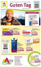 Guten Tag Apotheke Prospekt Seite 1: Wick MediNait Erkältungssirup für die Nacht €20,98