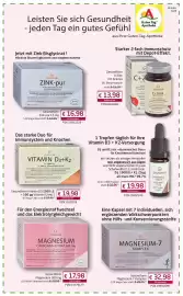 Guten Tag Apotheke Prospekt Seite 8: Gesundform Magnesium-7 Komplex €32,98, Gesundform Magnesium 300 mg €17,98