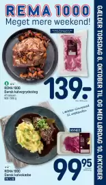 REMA 1000 tilbudsavis uge 41 Side 25: Rema 1000 kalvekæbe €99,95, Rema 1000 kalvegrydesteg €139,00