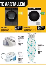Electro Depot folder Pagina 3: Valberg droogkast met warmtepomp €449,50, Valberg droogkast met warmtepomp €319,00