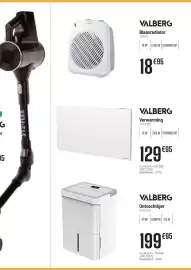Electro Depot folder Pagina 9: Valberg ontvochtiger €95,00, Verwarming €95,00