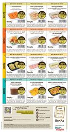 Bon Ap folder Pagina 16: Pastasalade met gebakken kipfilet €4,30, 3 boomstammen €2,00