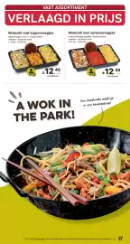 Bon Ap folder Pagina 13: Wokcolli met kippenreepjes €12,40, Wokcolli met varkenssreepjes €12,40