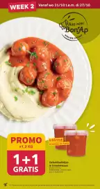 Bon Ap folder Pagina 4: Gehaktballetjes in tomatensaus €10,99