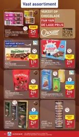 ALDI folder week 42 Pagina 10: Choceur Melkchocolade €1,79, Choceur Caramia €3,99