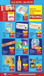 ALDI folder week 42 Pagina 30: Lotus Frangipane €3,34, BISCOTTO Koekjesmengeling €7,99