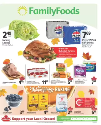Family Foods flyer (valid until 7-10)