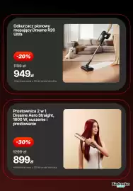 Biedronka gazetka tydzień 40 Strona 4: Prostownica 2 w 1 Dreame Aero Straight, 1600 W, suszenie i prostowanie €899,00