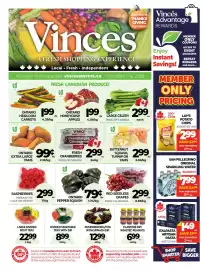 Vince's Market flyer Page 1