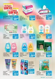 Encarte Festval Página 9: Sabonete johnsons baby cabeça aos pés €35,90, Shampoo johnsons baby fragrâncias €29,90