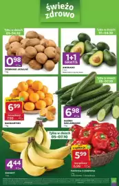 Stokrotka Express gazetka tydzień 40 Strona 1: Banany €4,44, Papryka €5,99