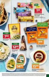 Stokrotka gazetka tydzień 40 Strona 35: BATON TWAROGOWY WELL DONE €1,99, Ser Półtwardy Pokusa 4 Kolory €15,99