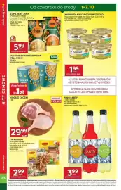 Stokrotka gazetka tydzień 40 Strona 4: Kukurydza konserwowa Well Done €1,00, Zupa Jemy Jemy €5,99