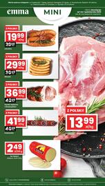 EMMA market gazetka | Mini Strona 2: Szynka wędzona z tłuszczykiem €36,99, Kiełbaski winerki €29,99
