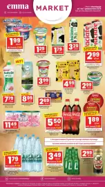 EMMA market gazetka | Market Strona 1: Papier toaletowy Foxy Camila 3-warstwowy 8-pak €11,49, Piwo Lech Premium 5% €3,49
