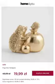 Home&You gazetka tydzień 40 Strona 4: Figurka Hedgies home & you €19,99