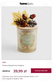 Home&You gazetka tydzień 40 Strona 5: Świeca zapachowa Hedgins Home & You €39,99