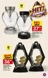 Twój Market gazetka tydzień 40 Strona 17: Znicz szklany €36,99, Znicz solarny serce z kolią Cortina €37,99
