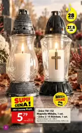 Twój Market gazetka tydzień 40 Strona 2: 2 SUPER CENA! PRZY ZAKUPIE 4 SZT. 579 cena 1 szt. przy zakupie 4 szt. • Znicz