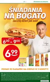 Żabka gazetka Strona 8: ŚNIADANIA NA BOGATO SNIADANIA NA BOGATO zacznij dzień jak szef pon.-pt. 600 - 900 699 tobka Tost
