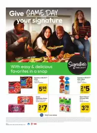 Safeway weekly ad Page 15: Signature Select Pizza €5,99, Soleil Sparkling Water €7,00
