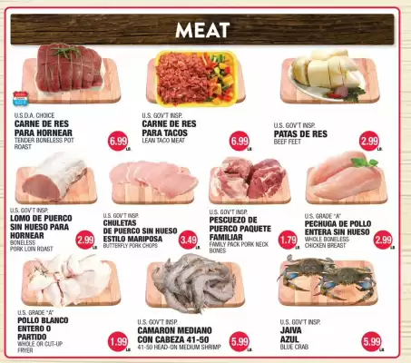 Carnicerias Jimenez weekly ad (valid until 6-10)