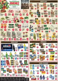 Carnicerias Jimenez weekly ad week 40 Page 1: La preferida whole black or pinto beans €5,00