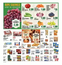 Lowes Foods weekly ad week 40 Page 2: Sweet Mandarins €4,99, Swaggerty's Sausage Patties €12,79