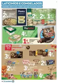 Folheto E.Leclerc semana 40 Página 10: Magnum caramel & nuts €3,99, Gelado les desserts carte d'or €3,29