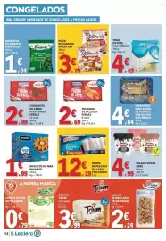 Folheto E.Leclerc semana 40 Página 12: Pizza ristorante dr.oetker €3,79, Mimos de Pescada do Cabo Pescanova €12,29