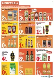 Folheto E.Leclerc semana 40 Página 13: Hellmann's maionese verdadeira €2,99, Calvé maionese €3,49