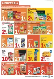 Folheto E.Leclerc semana 40 Página 19: Bolo com pepitas de chocolate manhãzitos extra choco €3,19, Coco ralado ferbar €2,09
