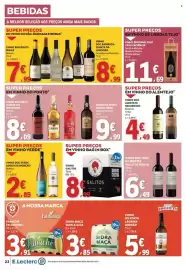 Folheto E.Leclerc semana 40 Página 22: Vinho doc alentejo reguengos €4,49, Vinho galitos €8,99