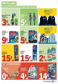 Folheto E.Leclerc semana 40 Página 35: Toalha microfibras pet pro vileda €5,59, Mopa flip pet pro vileda €15,99