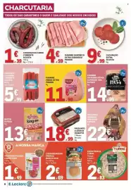 Folheto E.Leclerc semana 40 Página 6: Presunto clássico damatta €18,99, Presunto serrano sem osso elpozo €22,94
