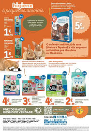 Folheto E.Leclerc Página 8: Areia para gato tous mes amis €4,50, Areia aglomerante para gato tous mes amis €3,91