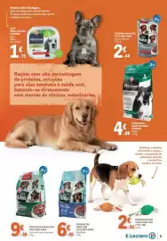 Folheto E.Leclerc Página 3: Croquetes para cão tous mes amis €9,26, Croquetes para cão mini plénima adulto €4,89