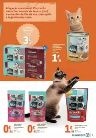 Folheto E.Leclerc Página 7: Tous Mes Amis Alimento Húmido Para Gato €1,95, Alimento húmido para gato tous mes amis €3,87