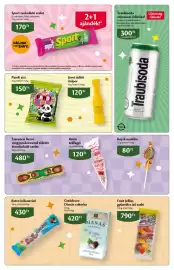 EcoFamily akciós újság hét 41 Oldal 12: Szerencsi retro étcsokoládé-szelet €480,00, Kojak nyalóka €80,00