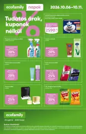 EcoFamily akciós újság hét 41 Oldal 4: PreVital nedves eledel macskák számára €2.590,00