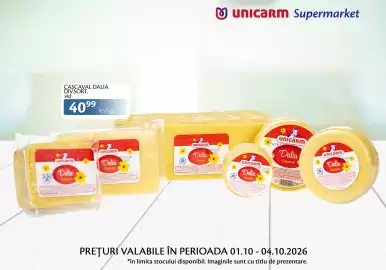 Catalog Unicarm Pagină 6: Unicarm cascaval dalia €40,99