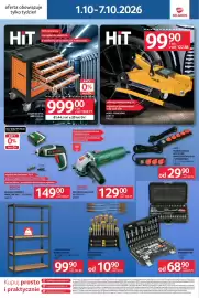 Selgros gazetka tydzień 40 Strona 10: LOFTOWY REGAŁ WARSZTATOWY €99,90, Szlifierka kątowa Bosch €129,00