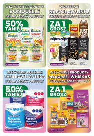 Dino gazetka tydzień 40 Strona 6: Wszystkie produkty Pedigree i Whiskas €0,01, Napoje Roślinne €0,01