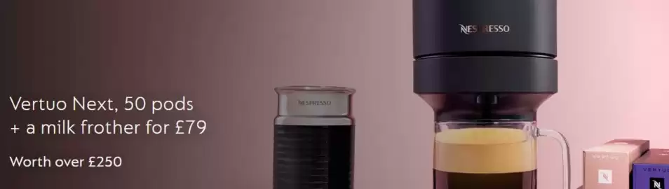 Nespresso leaflet Page 1